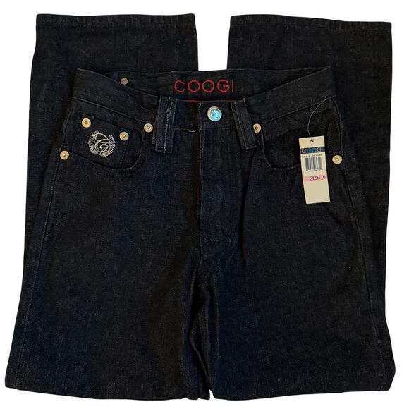 COOGI Denim - Y2K Coogi Dark Blue, Baggy, Boot Cut Jeans NWT- 10